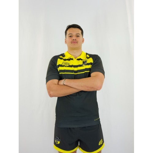 Maillot de rugby sublimé col polo