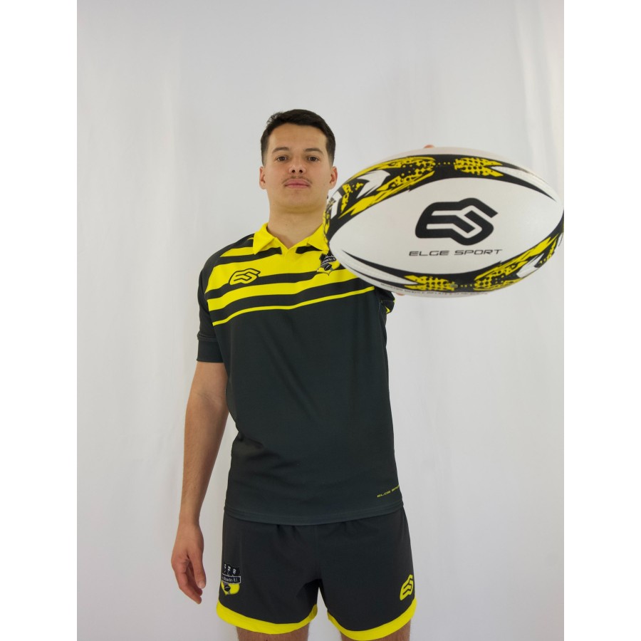 Maillot de rugby sublimé col polo