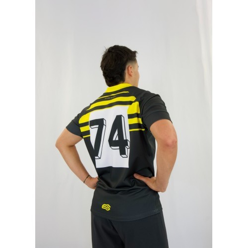 Maillot de rugby sublimé col polo