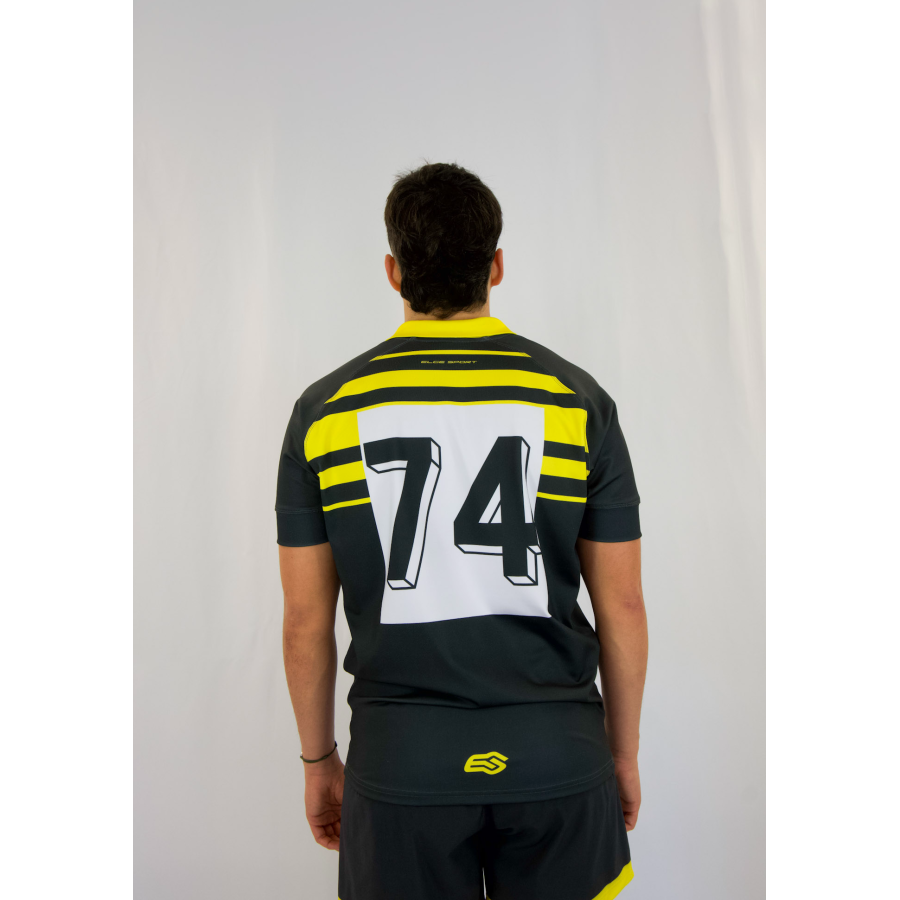 Maillot de rugby sublimé col polo