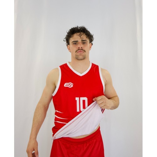 Tenue de basket sublimée réversible