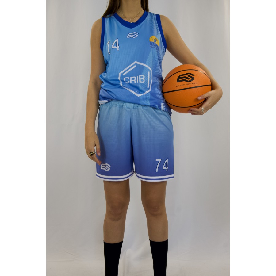 Tenue de basket sublimée réversible