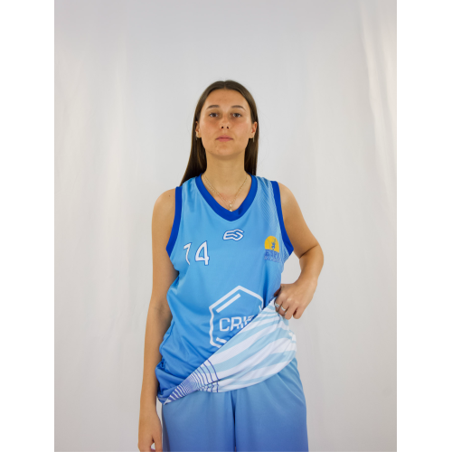 Tenue de basket sublimée réversible
