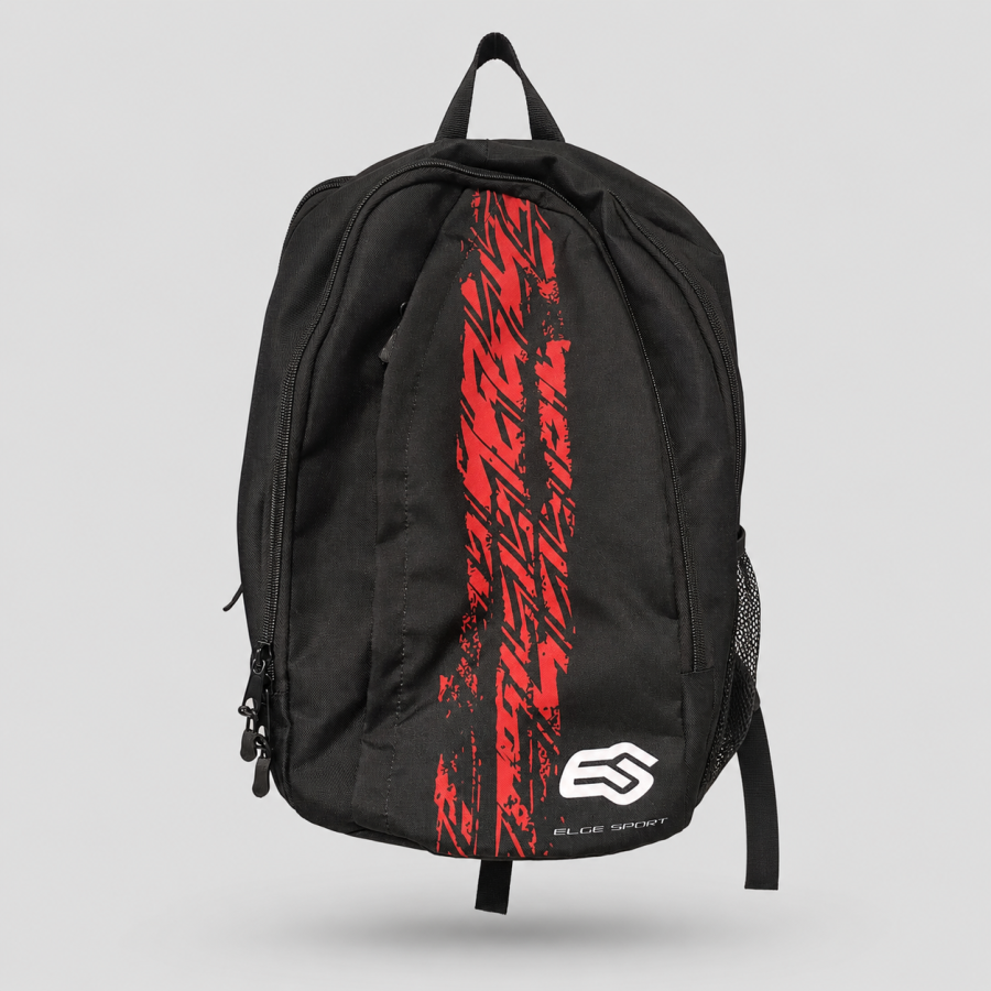 Sac à dos 3 poches rouge