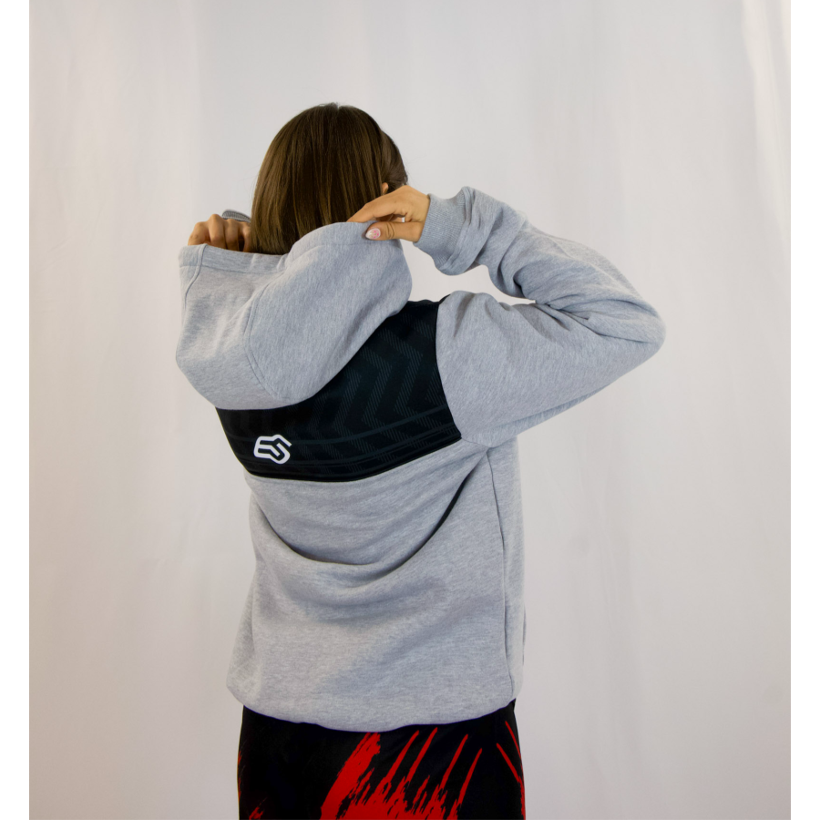 Veste à capuche molleton
