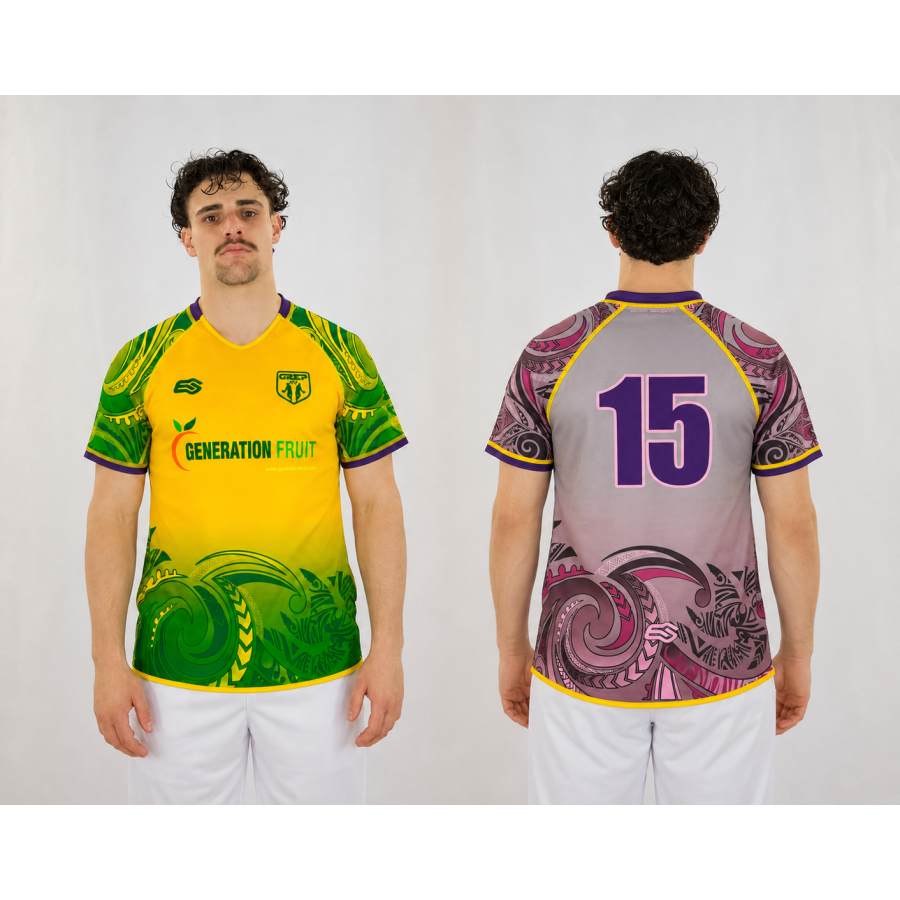 Maillot sublimé Reversible