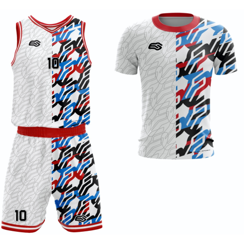 PACK MAILLOT ET SHORT DE BASKET + SURMAILLOT SUBLIMÉ