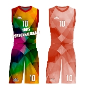 PACK MAILLOT ET SHORT DE BASKET DOMICILE ET EXTERIEUR